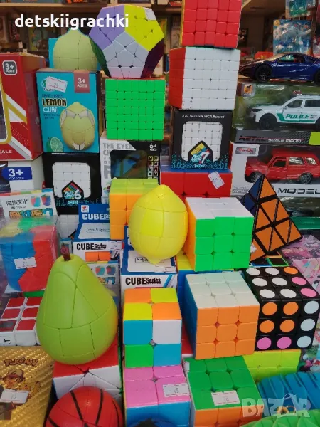 Кубче на Рубик 3х3, 4х4, 5х5, 6х6, 7х7, лимон пирамида круша и други, снимка 1