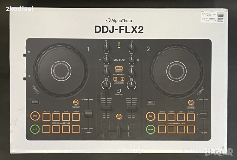 DJ контролер ALPHATHETA DDJ-FLX2, снимка 1