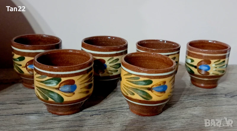 Малки керамични чашки, снимка 1
