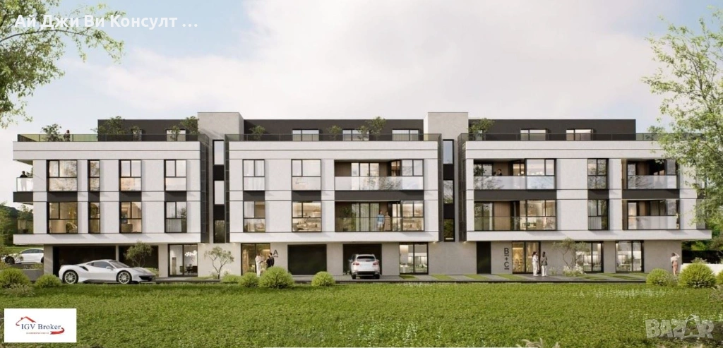 Тристаен апартамент в кв Витоша, снимка 1