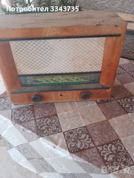 Старо ретро радио Марек, снимка 1