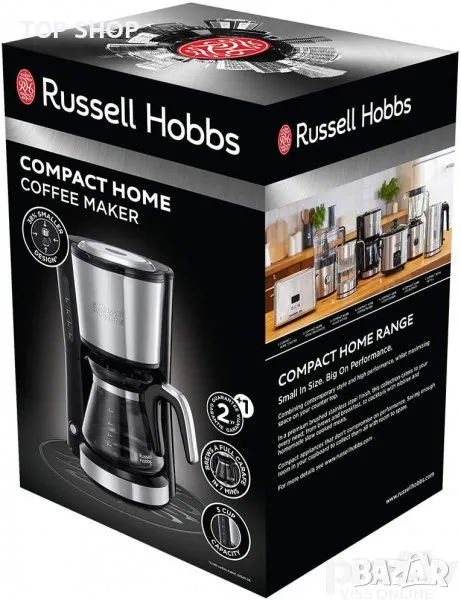 Кафе машина Russell Hobbs Compact Home, снимка 1
