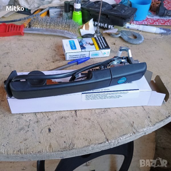 Дръжка Външна Предна Лява С Кабел За Фолксваген Пасат Б3 1991г / VW Passat B3 1991y, снимка 1