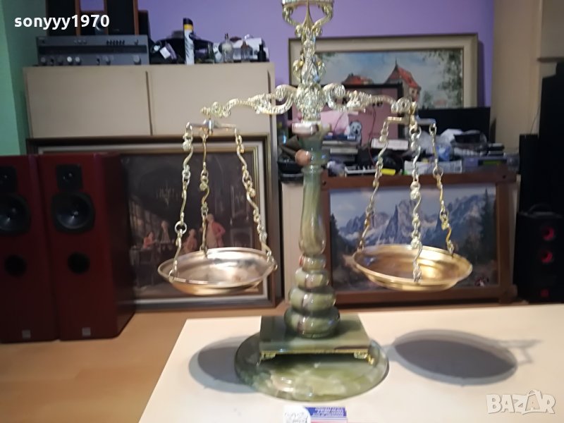 КИЧОЗНА ВЕЗНА-ЗЛАТО/МРАМОР-ВНОС ГЕРМАНИЯ 0708212125, снимка 1