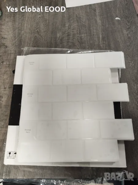 Art3d Самозалепващи се плочки 3D за стени – 10 броя, снимка 1