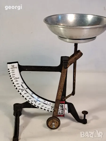 ретро немска пощенска везна, снимка 1
