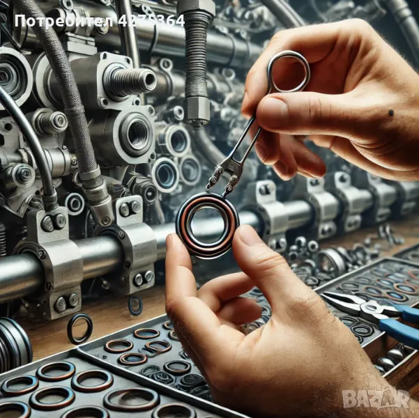 Комплект О-Пръстени Orkit-5B (30 размера - 382броя), снимка 1