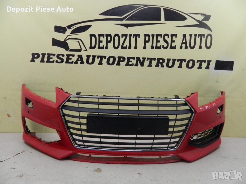 Предна броня Audi TT 8S S-Line, 2013, 2014, 2015, 2016, 2017, 2018, оригинален код 8S0807437H, снимка 1