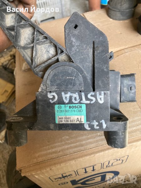 ПОТЕНЦИОМЕТЪР ГАЗ ОПЕЛ АСТРА-Г OPEL ASTRA-G 0 281 002 278, снимка 1