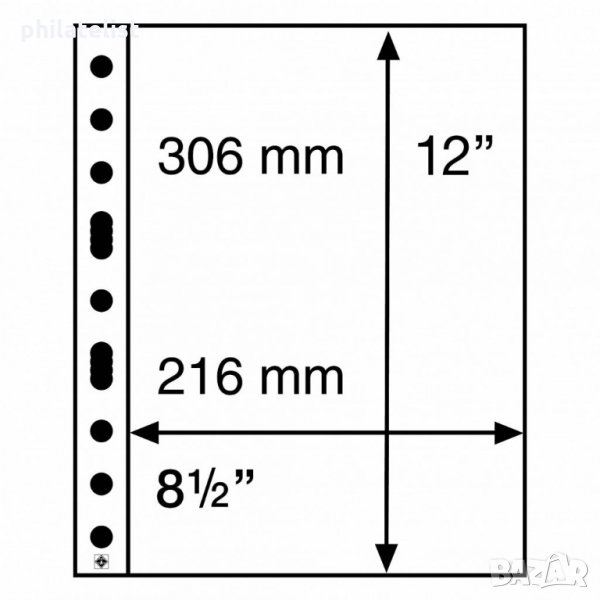 Grande- 1S черни листи- две банкноти 216х306 мм/5 бр/, снимка 1