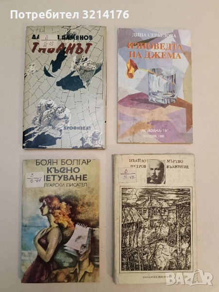 Късно летуване - Боян Болгар, снимка 1