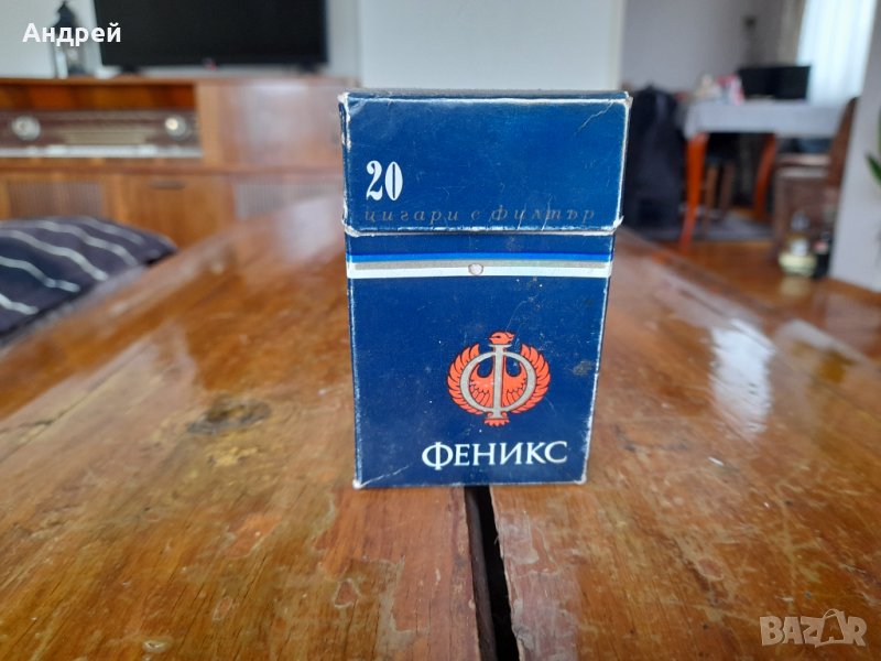 Стара кутия от цигари Феникс, снимка 1