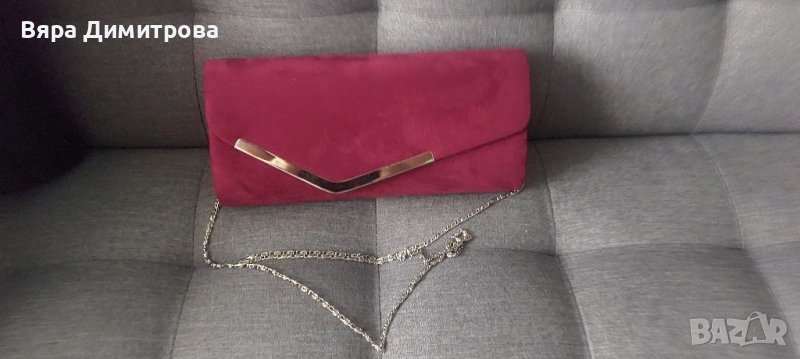 Дамска чанта бордо , снимка 1