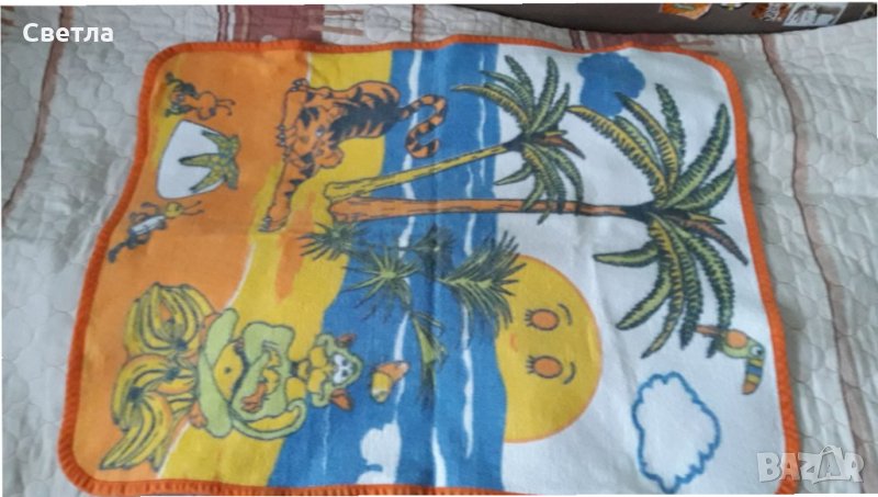 Памучно одеяло с размери - 92-72 см. , снимка 1