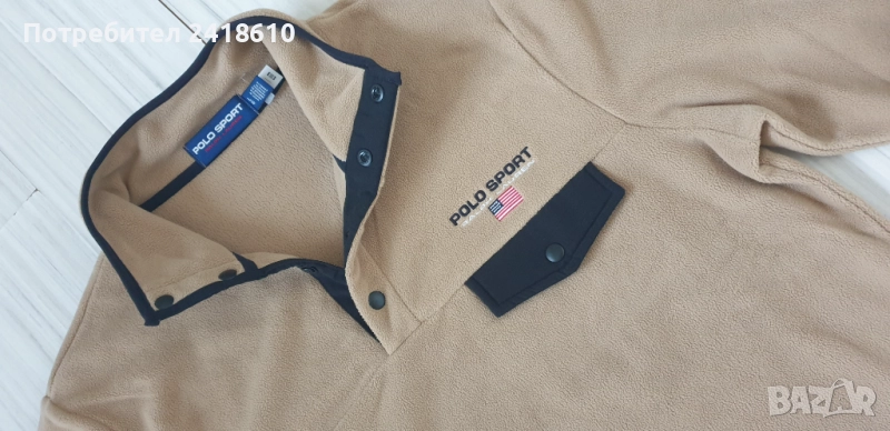 POLO Ralph Lauren Sport  Mens Size L  НОВО! ОРИГИНАЛ! Горнище - Полар, снимка 1