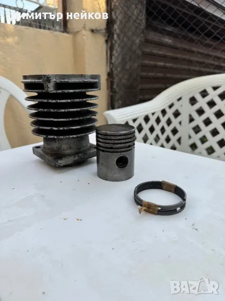 Продава се комплект цилиндри, бутала и сегменти за български компресор УК 25, снимка 1