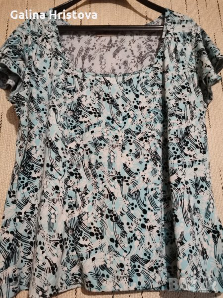 ЛЯТНА ЕФЕКТНА БЛУЗКА  РАЗМЕР ДО 2XL, снимка 1