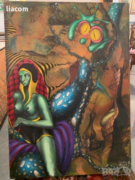 СТЕФАН ЖОТЕВ масло/платно, снимка 1