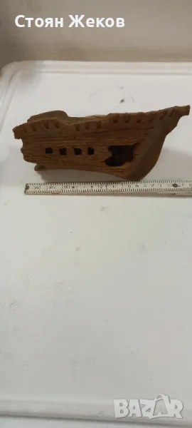 продавам глинена декорация за аквариум, снимка 1