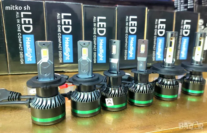 H1,H4,H7,H8 Led автомобилни крушки, снимка 1