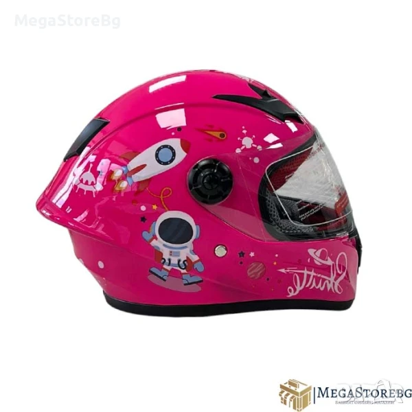 Детска каска 506 - размер М - Розово, снимка 1