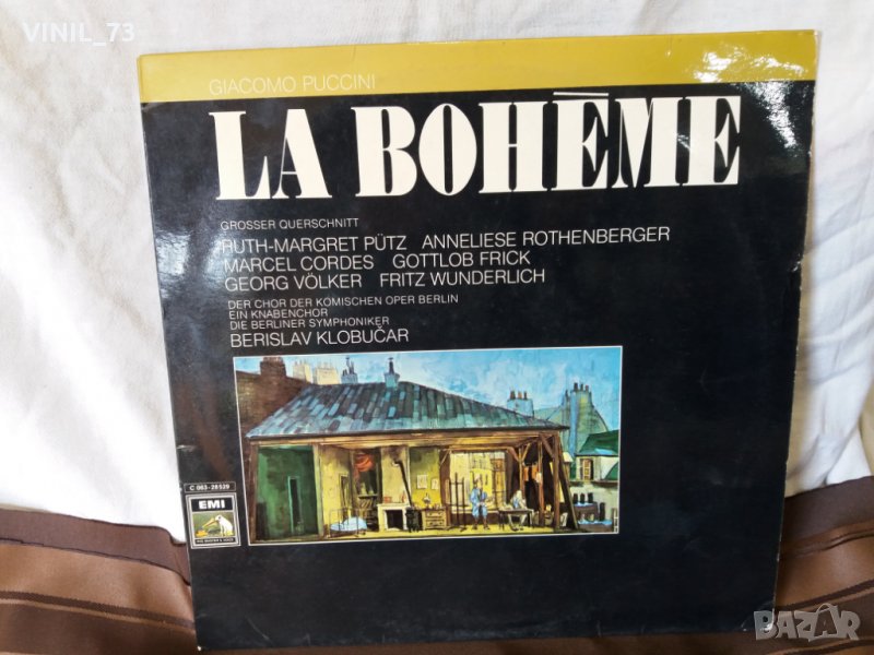 Puccini ‎– La Bohème - Grosser Querschnitt, снимка 1