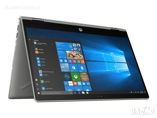 Нов хибриден лаптоп 2 в 1 с тъчскрийн HP Pavilion x360 Convertible 14-cd1004na i5 8265U 16 GB 256 GB, снимка 4 - Лаптопи за работа - 54084625