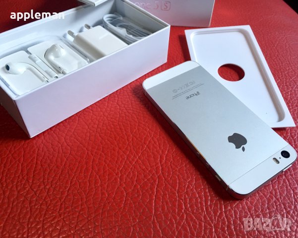 Apple iPhone 5S бял 16Gb Фабрично отключен Айфон телефон , снимка 7 - Apple iPhone - 38916326