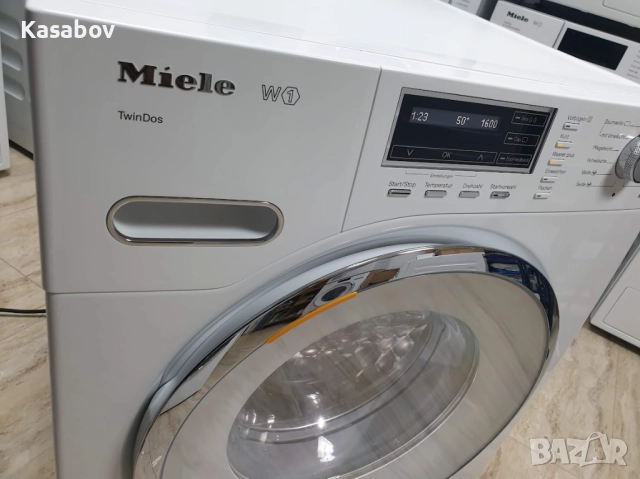Miele W1 - TwinDos - Подсветка - Пералня Миеле 12м Гаранция, снимка 2 - Перални - 51991757