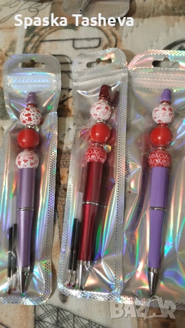 Ръчно изработени химикалки , снимка 5 - Декорация за дома - 52726898