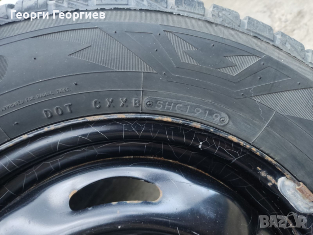 15 цола зимни гуми Toyo Observe VAN 195/70R15C 104/102S ДОТ 2019г., снимка 4 - Гуми и джанти - 44552439