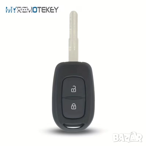 Кутийка за ключ с ляво острие, 2 бутона за Renault/Dacia: Clio 4, Kangoo, Master, Modus, Trafic и др, снимка 2 - Аксесоари и консумативи - 52646419