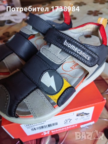 Сандалетки Biomecanics, снимка 5 - Детски сандали и чехли - 53159802