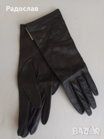 ръкавици от естествена кожа старо производство , снимка 2 - Ръкавици - 53042264