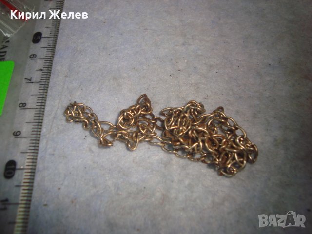 СТАРО СТОМАНЕНО СИНДЖИРЧЕ ВЕРИЖКА 29076, снимка 3 - Колиета, медальони, синджири - 37793048