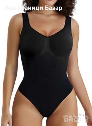 Ново Дамско Боди ShaperX Стягащо и Безшевно – Прибира Корема Размер L-XL 