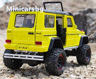Метални колички: Mercedes-Benz G500 G-4x4 / G-Wagon (Мерцедес-Бенц), снимка 3 - Колекции - 31146596