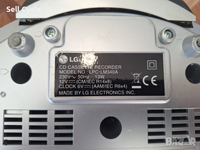 ✅РАДИО КАСЕТОФОН LG LPC-LM340A❗, снимка 5 - Радиокасетофони, транзистори - 51563578