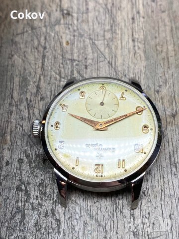 Zenith Jumbo Sporto Small Second Hand Watch, снимка 4 - Мъжки - 42200530