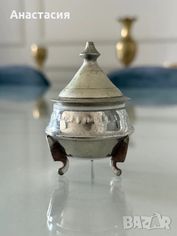Малка захарница, снимка 2 - Антикварни и старинни предмети - 54006915