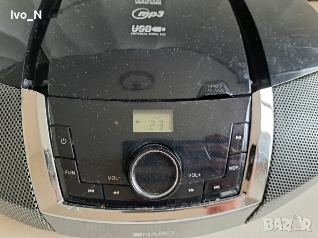 Nabo PR 715 / FM радио / CD/ MP3/ USB/ AUX., снимка 3 - Радиокасетофони, транзистори - 50507042