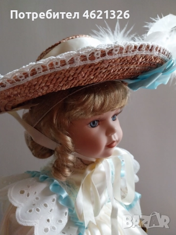 Порцеланова кукла Адел нова от Alberon Collection, лимитирано издание, снимка 2 - Декорация за дома - 52044363