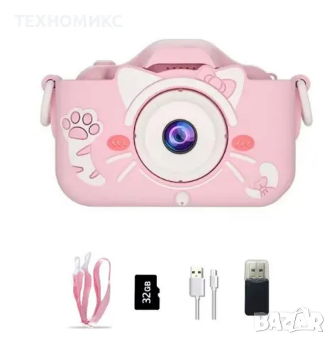 Детски цифров фотоапарат , снимка 18 - Фотоапарати - 49231353