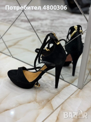 Италиянски токчета естествена кожа