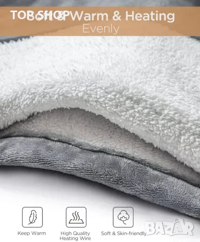 Електрически нагреватели за крака Alljoy, снимка 7 - Маши за коса - 48804996