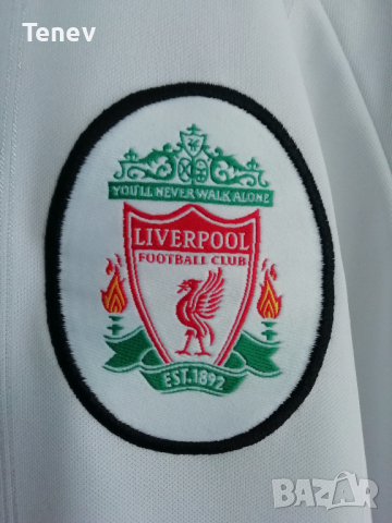 Liverpool оригинална футболна фланелка тениска Ливърпул 2003/2004/2005 XL, снимка 5 - Тениски - 36478581