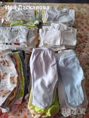 Бебешки дрешки 0-3 мезеца, снимка 2 - Комплекти за бебе - 53926167