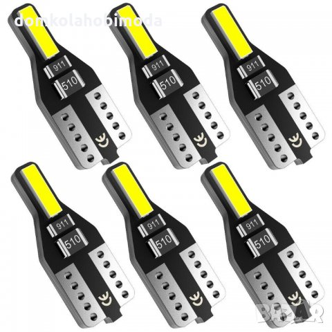 Canbus Т10 COB 7020 SMD LED No error FREE T10, W5W, снимка 3 - Аксесоари и консумативи - 29133836
