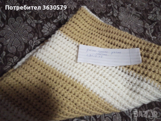 Ръчно плетени детски одеала, снимка 6 - Чорапи - 52685559