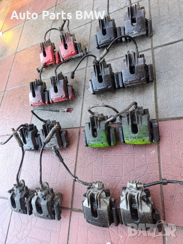 Задни спирачни апарати за BMW БМВ Е60 Е61 E63 E64 E65 E66 523i 525i 530i 520d 525d 530d 630i 730d, снимка 4 - Части - 53192759